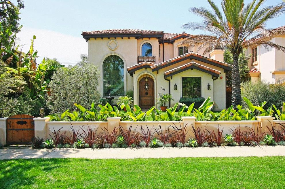 Lowes Bangor Maine for a Mediterranean Exterior with a Wood Gate and 16 Street Santa Monica by Royal Stone & Tile