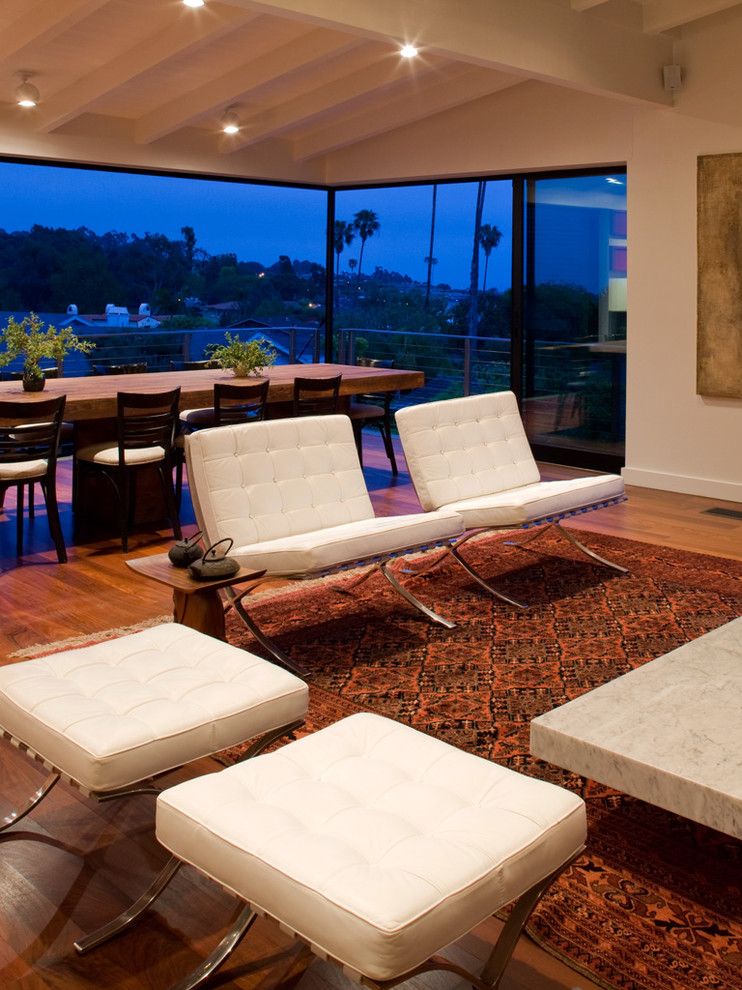 Lowes Chula Vista for a Midcentury Dining Room with a Open Floor Plan and Dining by Laidlaw Schultz Architects