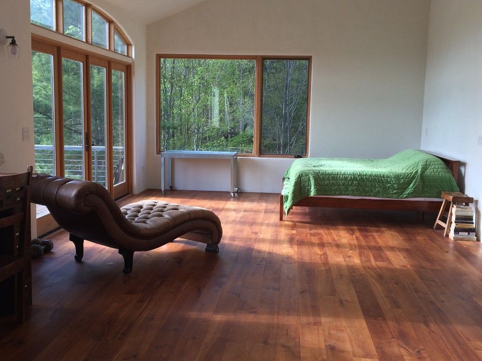 Lowes Deck Designer for a Modern Bedroom with a Hudson Valley Designer and Red Rock Staging by Bespoke Decor