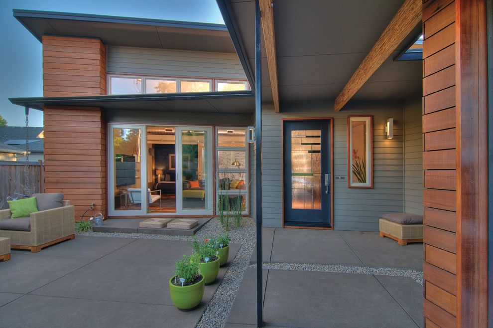 Lowes Eugene for a Transitional Patio with a Psl Beams and Thesage by Arbor South Architecture