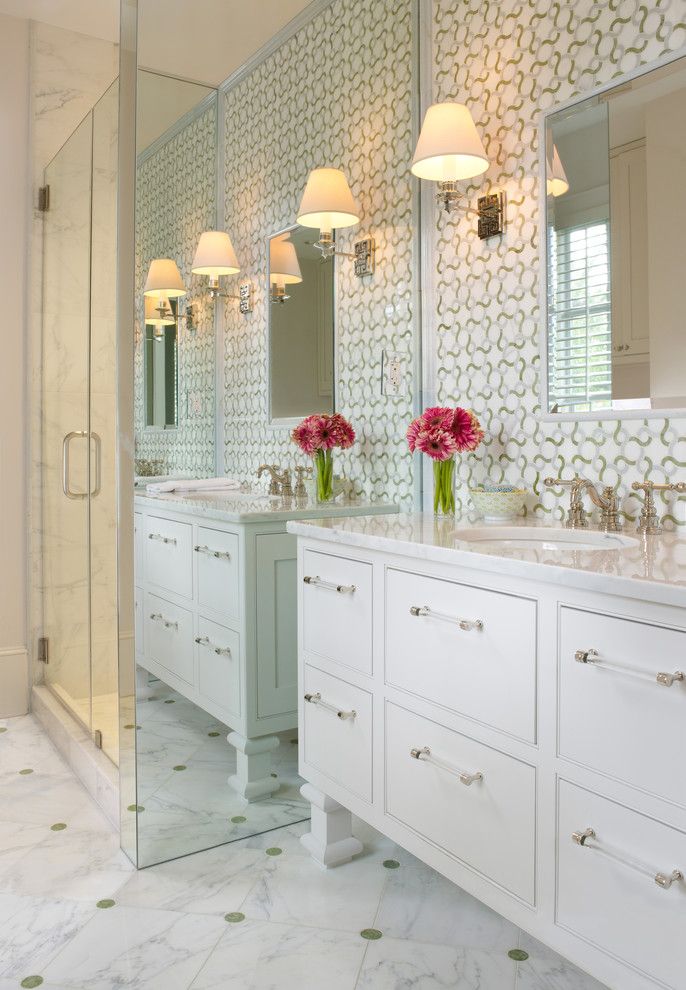 Lowes Hampton Va for a Traditional Bathroom with a Alabaster and Bathroom Scw Interiors Photos by Gridley + Graves by Gridley + Graves Photographers