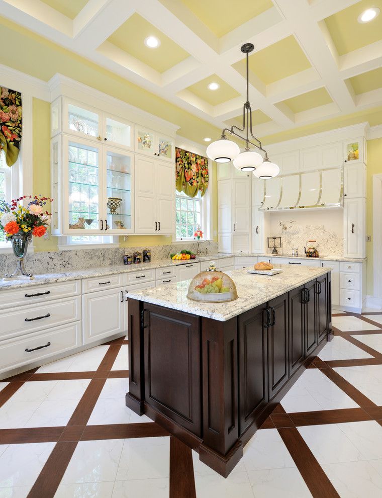 Lowes Labor Day Sale for a Traditional Kitchen with a Coffered Ceiling and Century Home Kitchen   University City, Mo by Marcia Moore Design