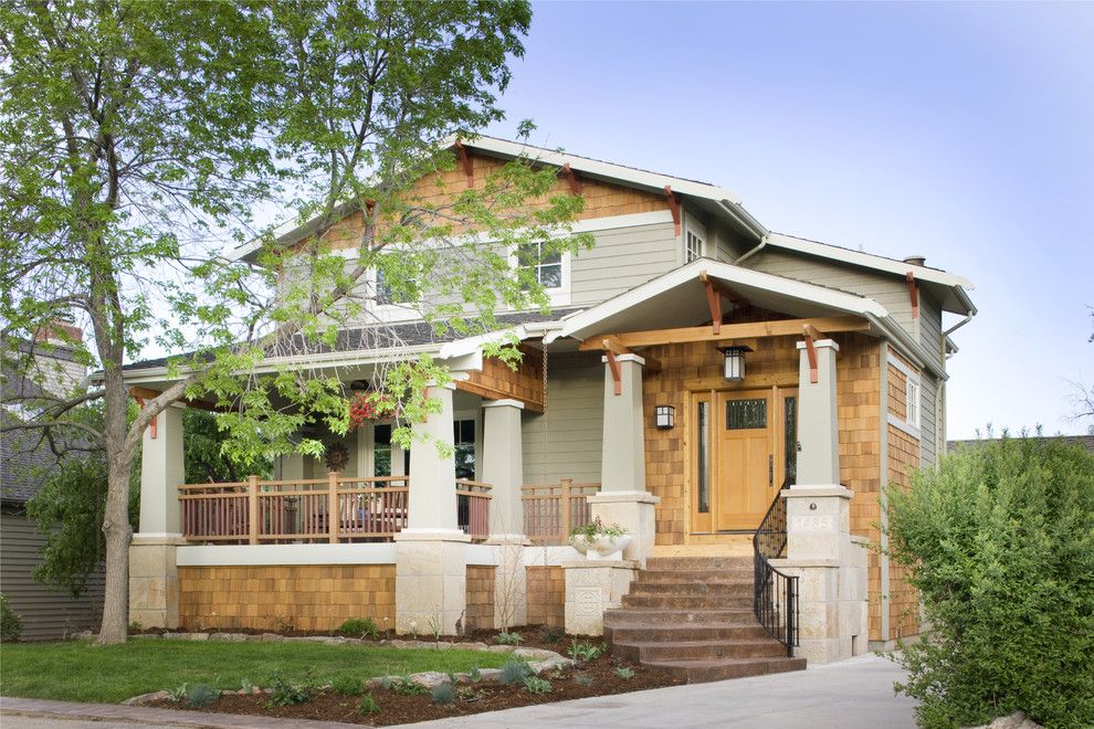 Lowes New Orleans for a Craftsman Exterior with a Porch Light and Craftsman Exterior by Lawrence and Gomez Architects