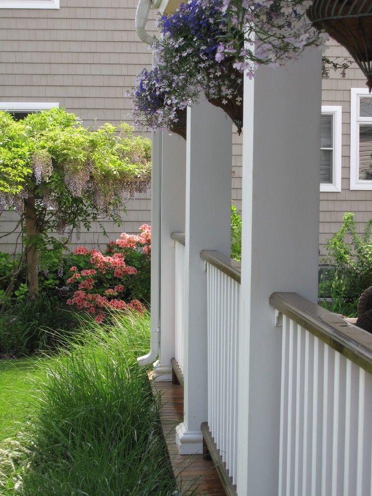 Lowes Newark De for a Traditional Porch with a Perennial Garden Shore House and Belmar by Greenrose Enterprises