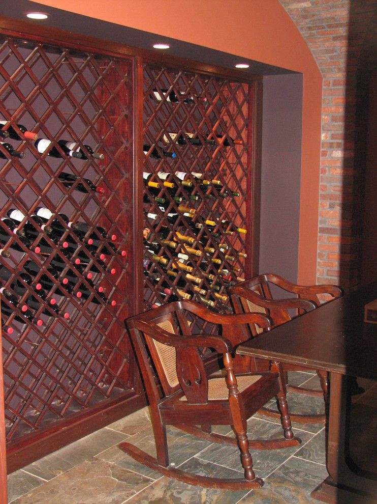 Lowes Newark De for a Traditional Wine Cellar with a Custom Wine Cellar and Basements Wine Cellar by Stoneleigh Builders Llc.