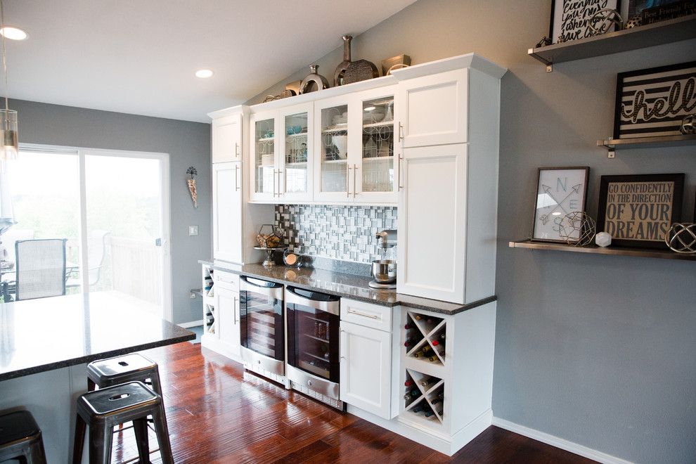 Lowes Seattle for a Transitional Kitchen with a Painted Cabinets and Classic Culver by Holly Loots, Akbd   Lowe's of Everett, Washington