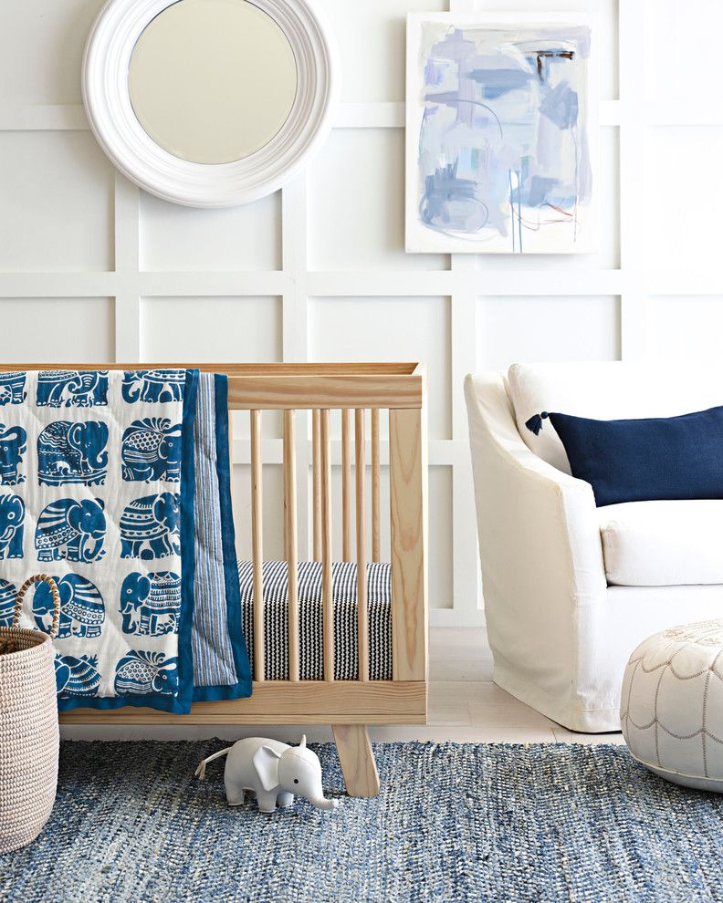 Lowes Warwick Ri for a Modern Nursery with a Blue and Nursery by Serena & Lily