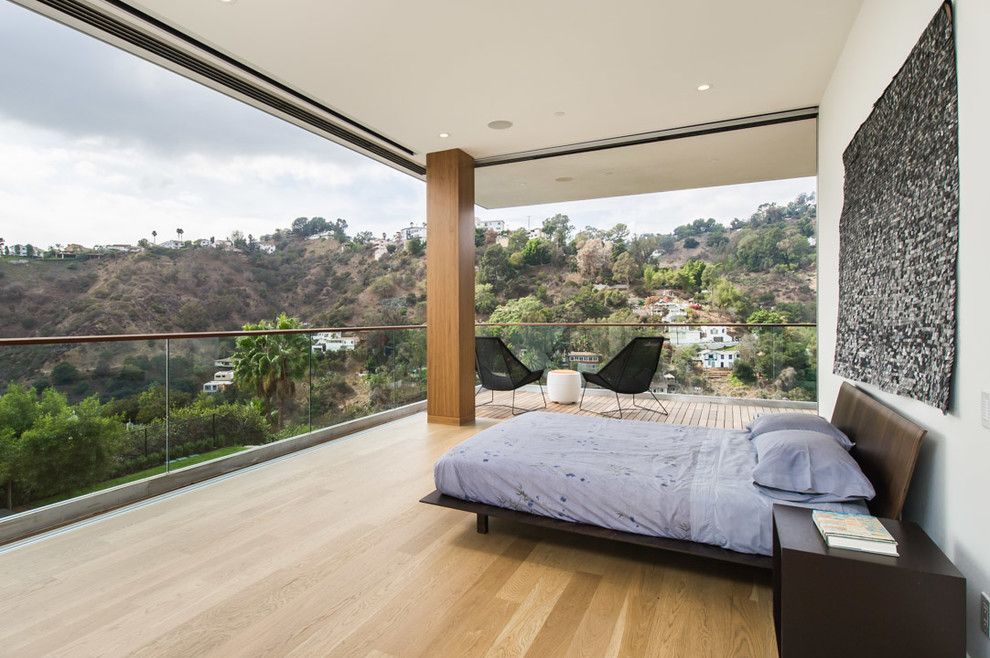 Lowes Yuba City for a Contemporary Bedroom with a Electronic Windows and Mt Olympus Residence by Whitten Architects, Inc.