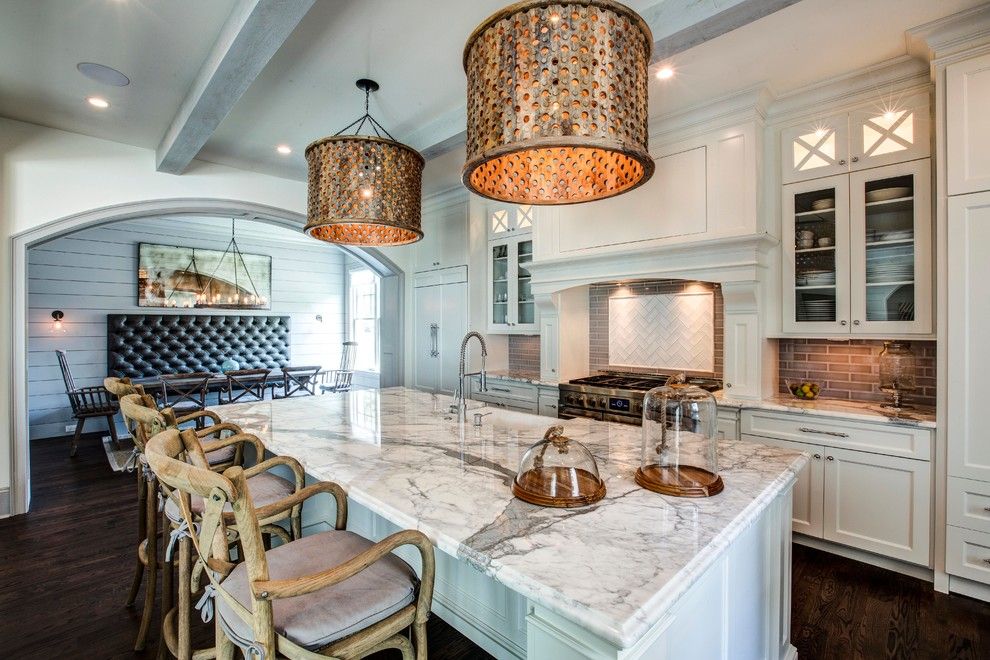 Lowes Yuba City for a Farmhouse Kitchen with a Arched Entryway and Low Country in the City by Curran & Co. Architects