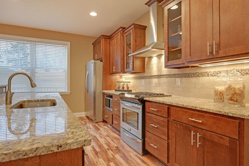 Lumber Liquidators Reviews for a Traditional Kitchen with a Traditional and Kitchen by Sustainable Nine Design + Build