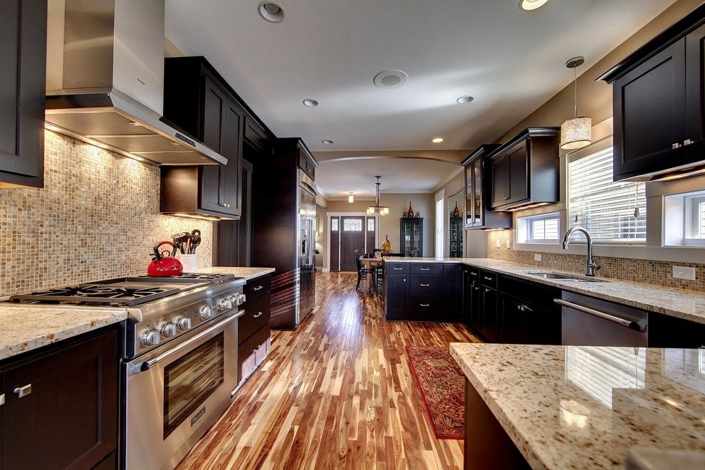Lumber Liquidators Reviews for a Traditional Kitchen with a Traditional and Kitchen by Sustainable Nine Design + Build