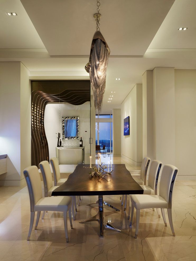 Lux Hair Salon for a Contemporary Dining Room with a Custom and Luxe Penthouse by Studio K Architects