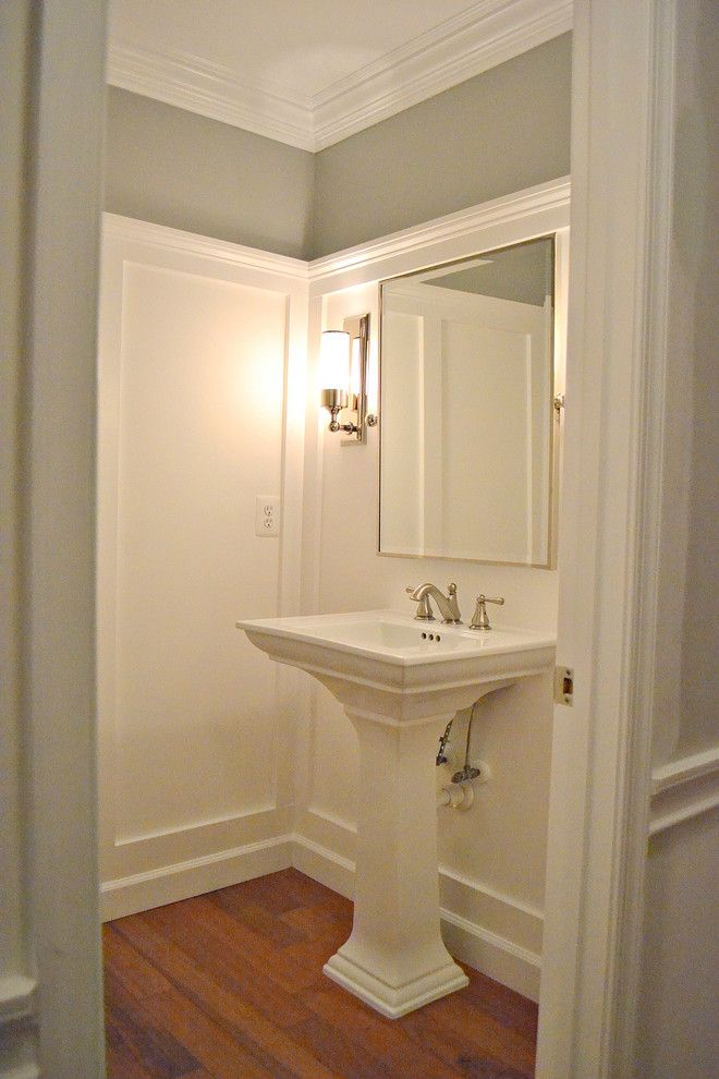 Lyndhurst Castle for a Traditional Powder Room with a Traditional and Powder Room by Sixteen Fourteen