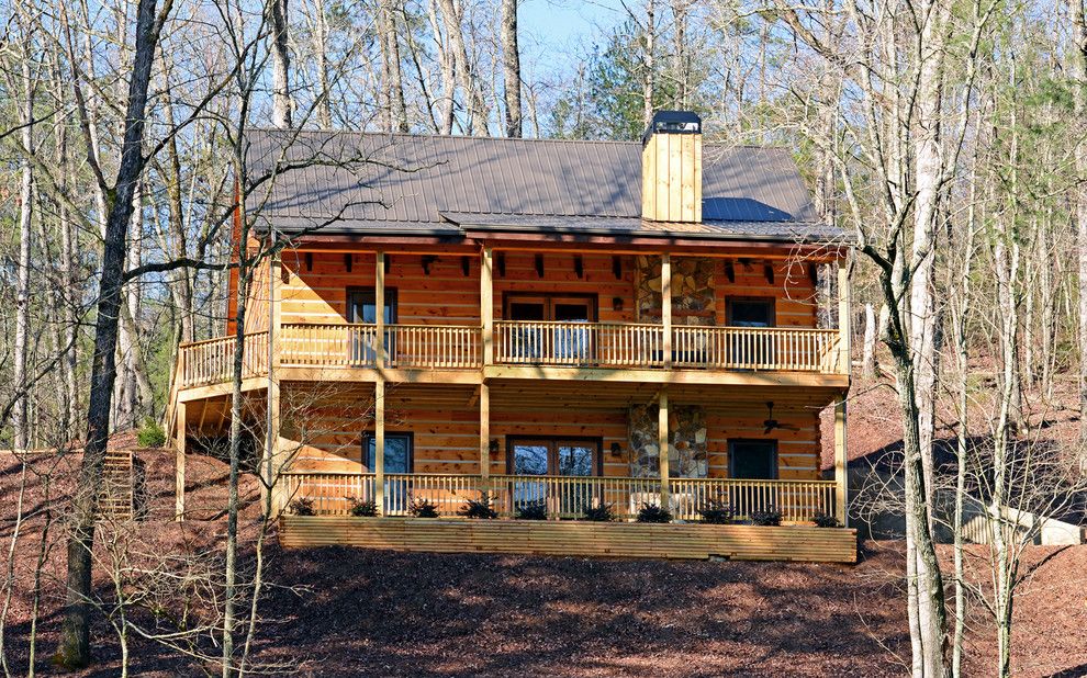 Marana Health Center for a Traditional Exterior with a Ceiling Fan and Blue Ridge Georgia Custom Homes by Envision Web