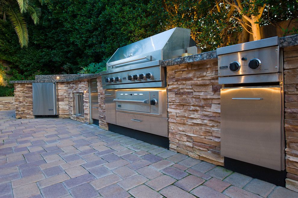 Marbeck Appliance for a Traditional Patio with a Traditional and Barbecue's by Aaa Landscape Specialists, Inc. by Aaa Landscape Specialists, Inc.