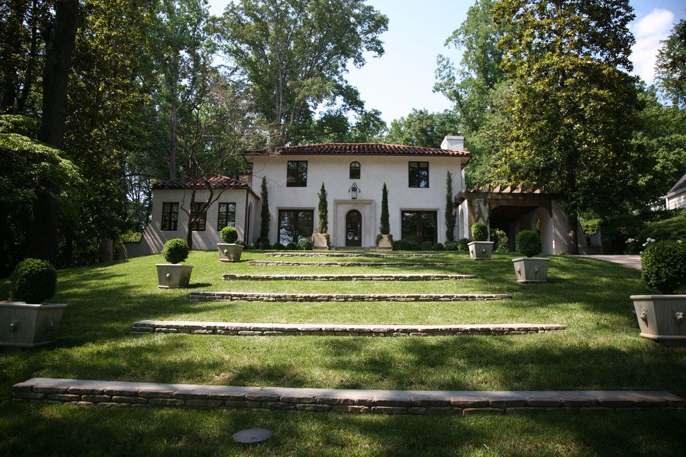 Marquis at Great Hills for a Mediterranean Exterior with a Topiary and Peachtree Battle Residence Atlanta, Ga by the Belding Group, Inc