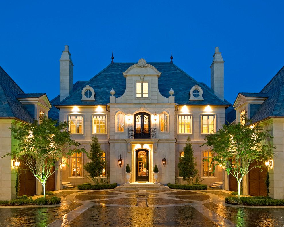 Mastic Home Exteriors for a Traditional Exterior with a Balcony and Classic French House by Richard Drummond Davis Architects