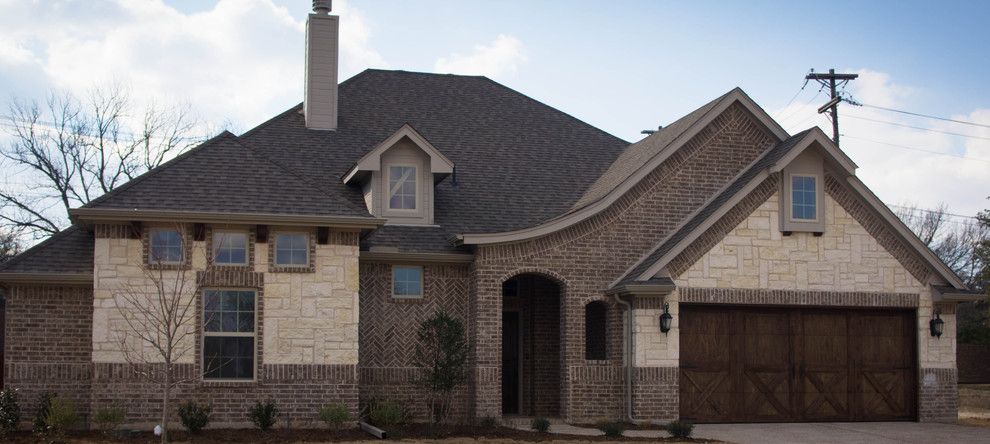 Mcbee Homes for a  Exterior with a Newhomesweatherfordtx and Thistle Hill Custom by Mcbee Homes