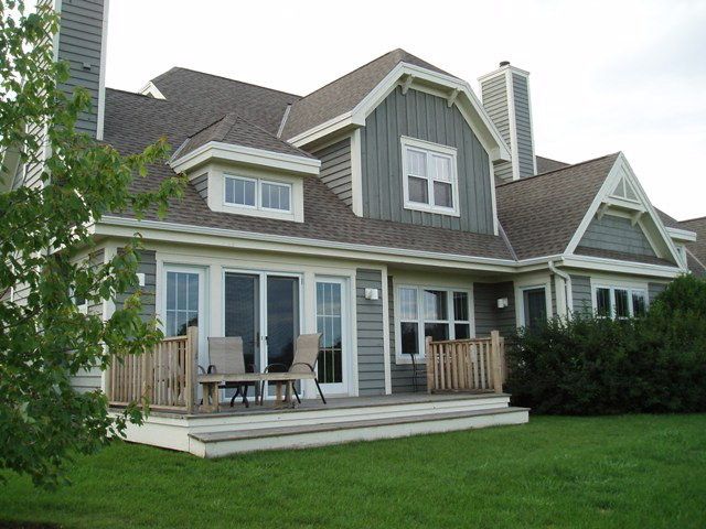 Mccall Golf Course for a Farmhouse Deck with a Craftsmen and Horseshoe Bay Farms Golf Course Development Golf Cottages by New Cottage Homes, Llc