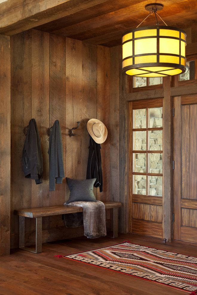 Mcdowell Mountain Ranch for a Rustic Entry with a Warm Tones and Ranchstyle by James & Co Interiors