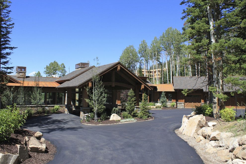 Mcdowell Mountain Ranch for a Rustic Exterior with a Entrance and Colony Ski In/ski Out by Phillips Development