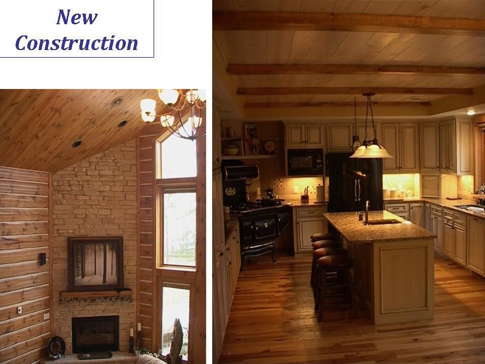 Midwest Appliance for a Rustic Kitchen with a Twin Cities Construction Company and New Construction & Additions by Lindus Construction/midwest Leafguard