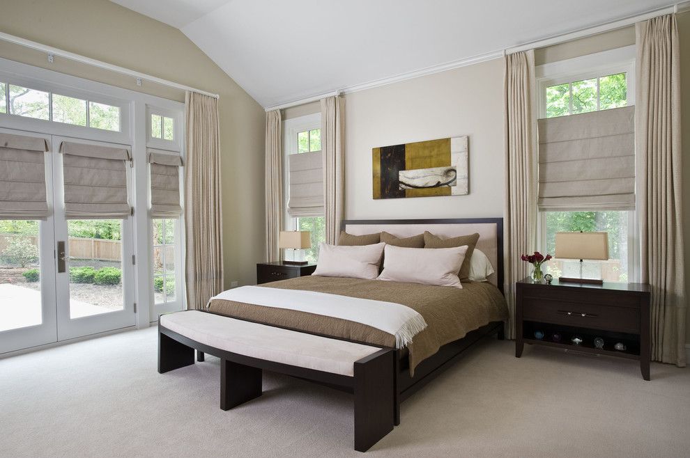 Mikes Furniture Chicago for a Contemporary Bedroom with a Chicago Interiors and Bedroom by Fredman Design Group