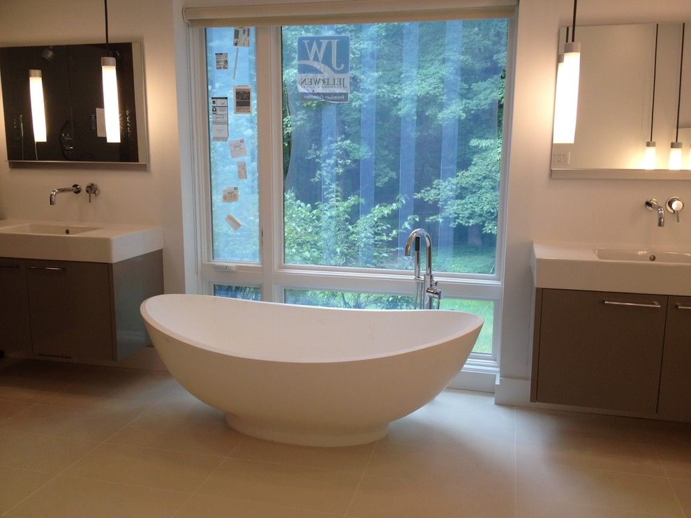 Millington Nj for a Contemporary Bathroom with a Raspel and Millington, Nj by Benjamin Cruz Designs