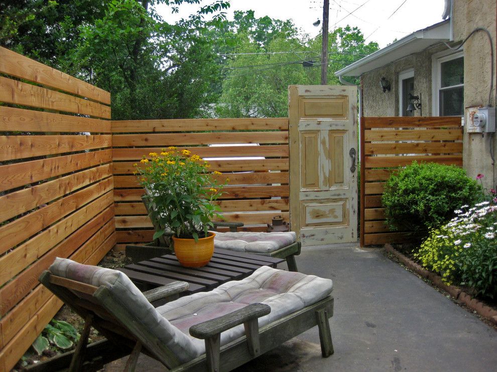 My Gym Encino for a Eclectic Patio with a Fence and Elkins Park Resident by Nattapon Landscape Design