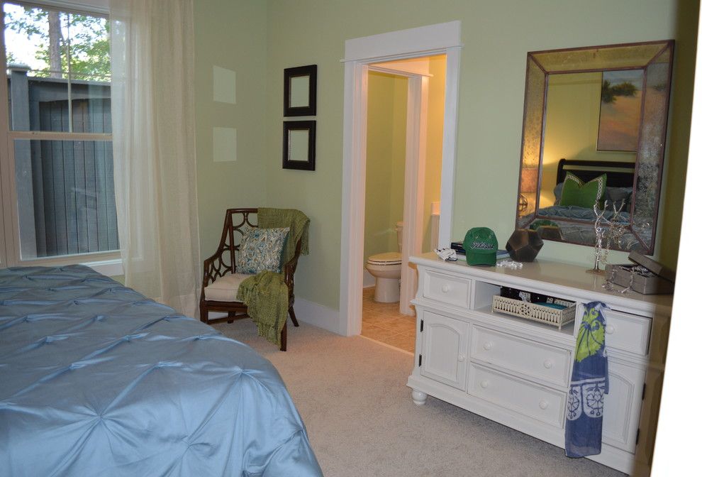 Ncidq for a Traditional Bedroom with a Coastal Interior Design and Carolina Isles, Model Home, Hilton Head Island by Kelly Caron Designs, Asid, Ncidq