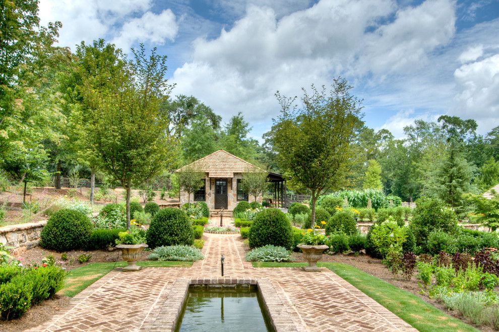 Needham Garden Center for a Farmhouse Landscape with a Flower Bed and From Pre Fab to Farmhouse by Historical Concepts