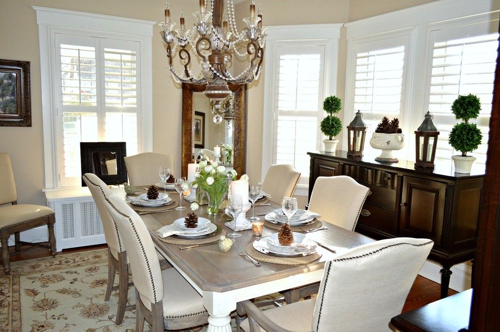 Neiman Marcus Cake for a Traditional Dining Room with a French and Morris County Design Project by Elite Staging and Redesign, Llc