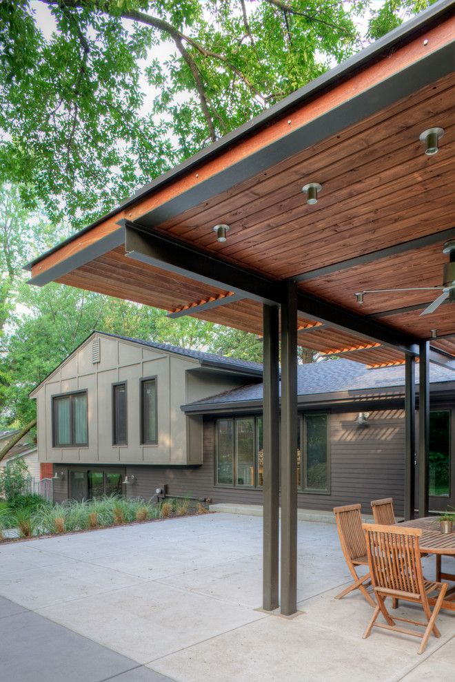 Nicolas De Stael for a Contemporary Patio with a Backyard Patio and Cedar Street Remodel by Steven Ginn Architects Llc