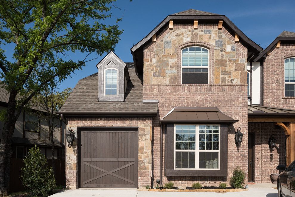 Oaks of Denton for a  Spaces with a Exterior and Bristol Oak by Acme Brick Company