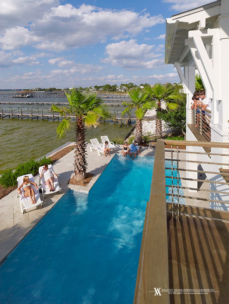 Ono Island for a Traditional Pool with a Cypress Exterior Trim and Ono Island Retreat by Walcott Adams Verneuille Architects