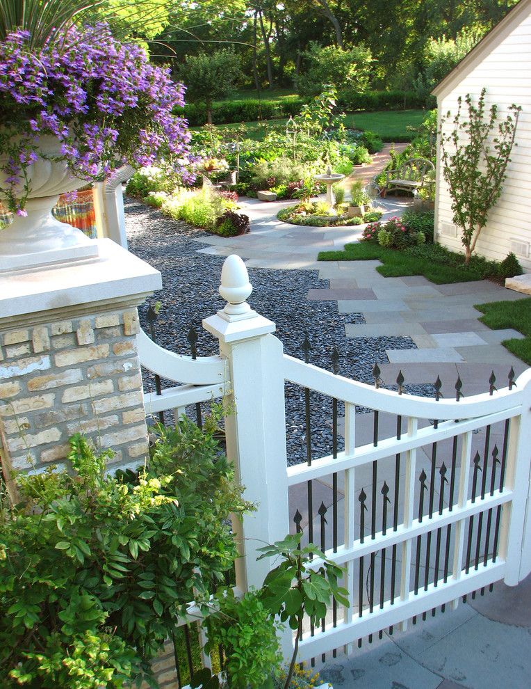 Orenco Gardens for a Traditional Landscape with a Traditional and Potager Garden by the Brickman Group, Ltd.