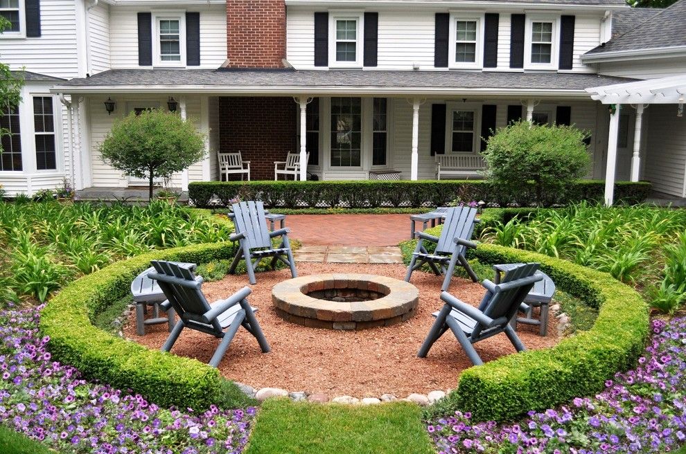 Outdoor Basketball Courts Near Me for a Traditional Patio with a Benches and Traditional Patio by Kdlandscapeinc.com