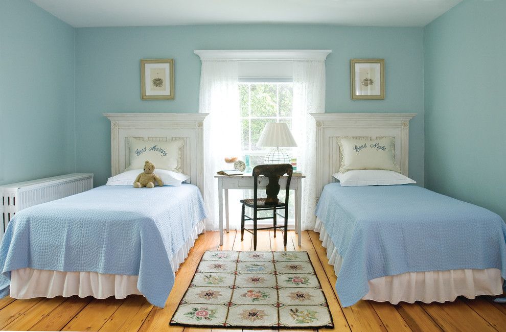 Outer Banks Furniture for a Traditional Kids with a Light Blue Walls and Big Pink by Banks Design Associates, Ltd & Simply Home