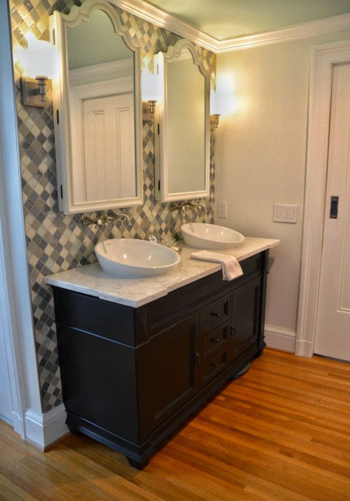 Panema for a Traditional Bathroom with a Maidstone and Pittsford, Ny Traditional White Bathroom by Innovations by Vp