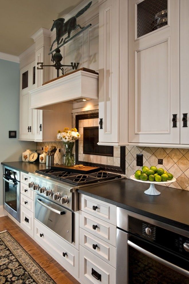 Paragon Homes for a Traditional Kitchen with a Kitchen Cabinets and 2013 Parade of Homes by Columbia Cabinets