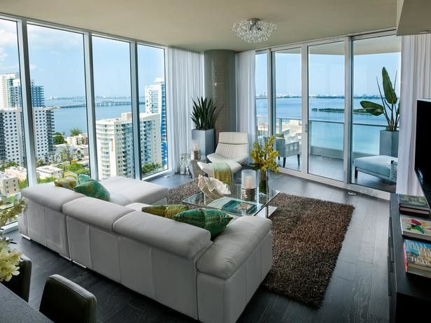 Paramount Bay Miami for a Contemporary Living Room with a Contemporary and Hgtv Urban Oasis 2012   Miami, Fl by Cp Design + Build Services