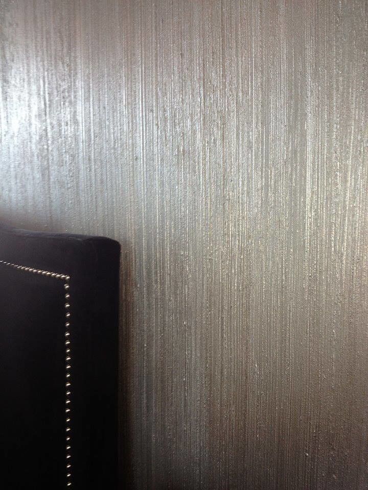 Pearle Vision Omaha for a  Bedroom with a Linear and Brushed Silk by Slj Paint and Decorative Finishes