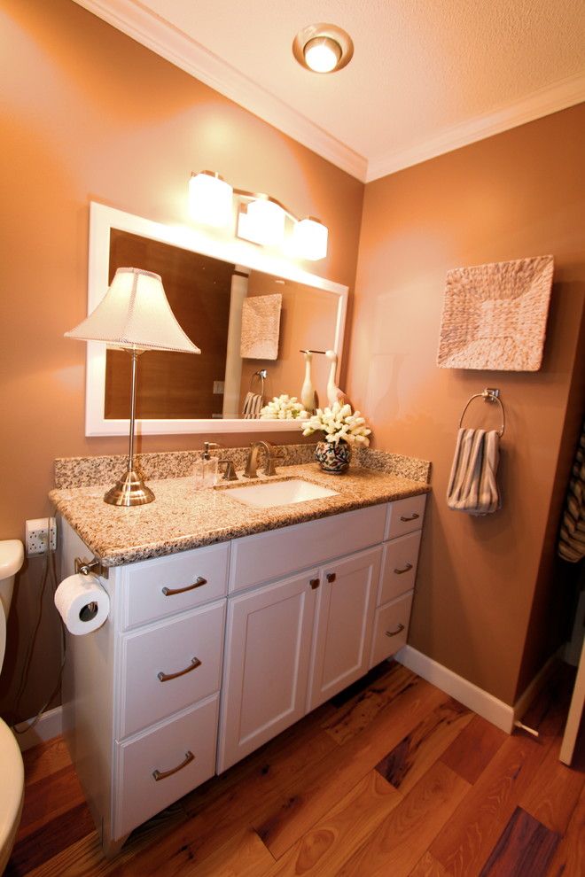 Pearle Vision Omaha for a Traditional Bathroom with a Quartz and Tastefully Done by Merritt's Quality Cabinets