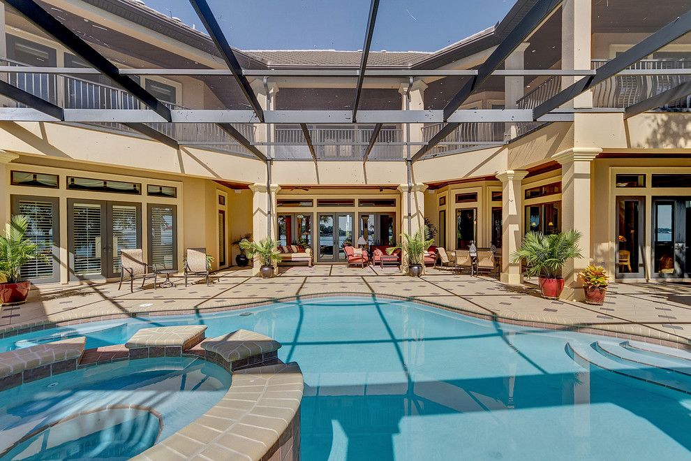 Pensacola Pools for a Contemporary Pool with a Jason Parker and 1806 Cedar Leaf Santa Rosa Beach, Fl by Emerald Coast Real Estate Photography