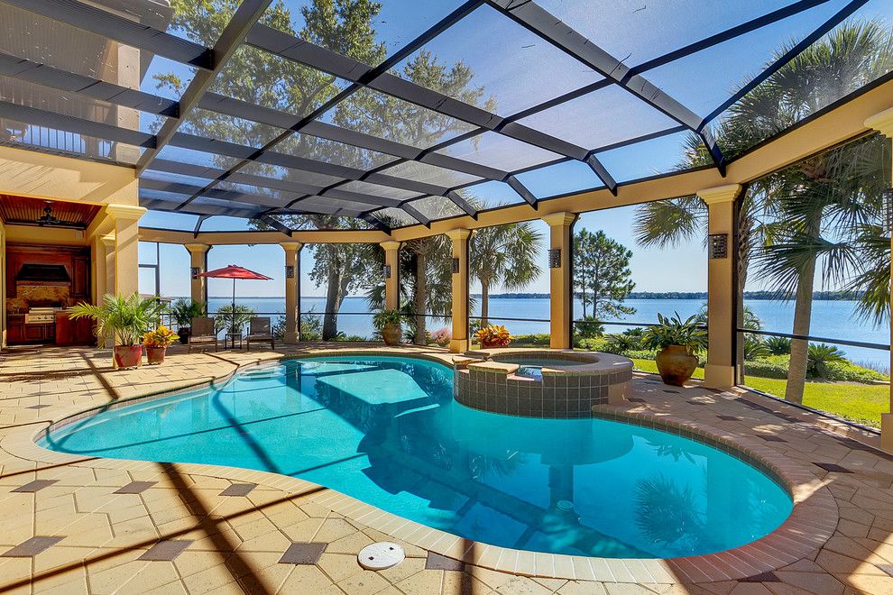 Pensacola Pools for a Contemporary Pool with a Jason Parker and 1806 Cedar Leaf Santa Rosa Beach, Fl by Emerald Coast Real Estate Photography