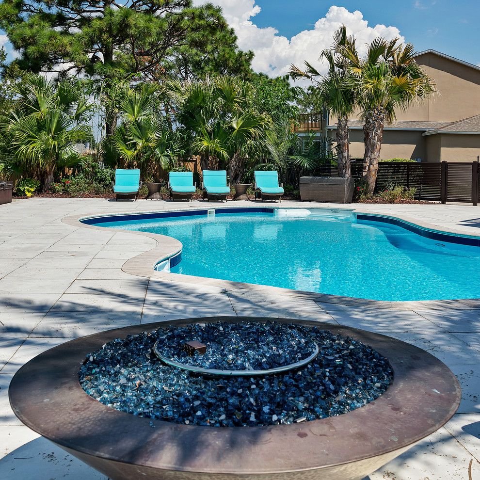 Pensacola Pools for a Transitional Pool with a Rosemary Beach and 3752 Rajah Cove Gulf Breeze, Fl by Emerald Coast Real Estate Photography