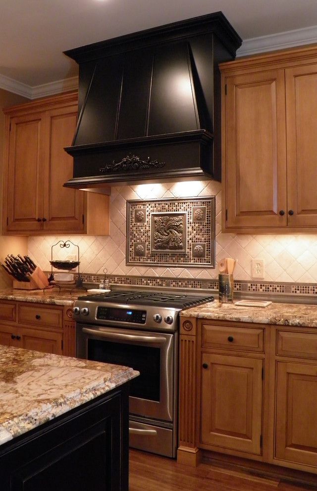 Pf Changs Albuquerque for a Mediterranean Kitchen with a Granite Countertop and Loudoun Kitchen 4 by Cameo Kitchens, Inc.