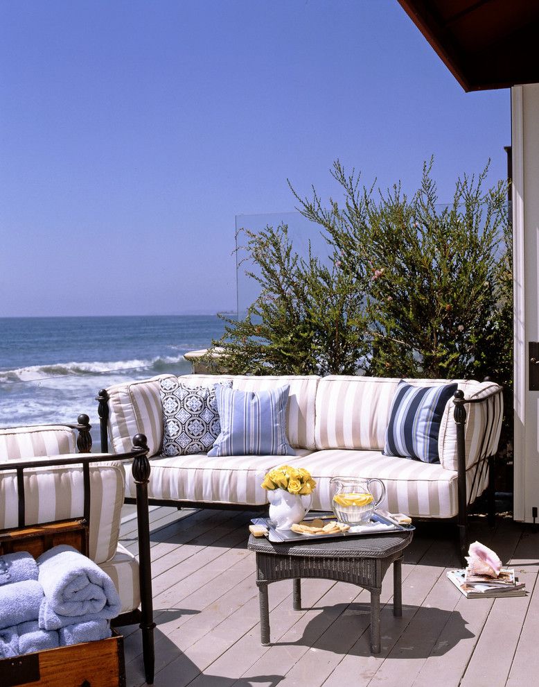 Pf Changs Waterfront for a Traditional Patio with a Beach Front and Malibu on the Beach by Susan Cohen Associates, Inc.