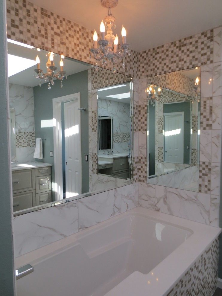 Phylrich for a Traditional Bathroom with a Phylrich Faucets and Beautiful Bath by Cabinets by Design