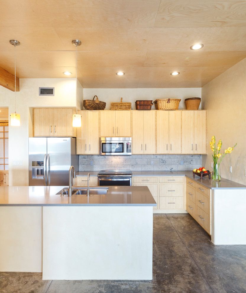 Picnic Basket Nyc for a Southwestern Kitchen with a Gray Countertop and Taoshouse by Needbased Inc.